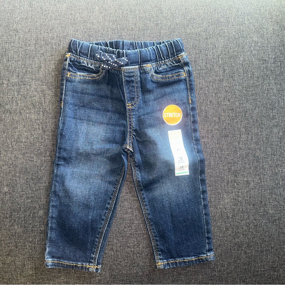Jumping Beans Dark Blue Stretch Jeans